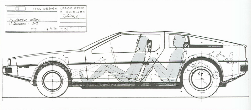 Illustration for article titled The Proposed DeLorean Sedan Is As Coke-Tastically '80s As You'd Imagine